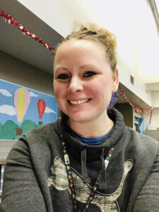 Brittnee Harvey – SCC paraeducator at Discovery
